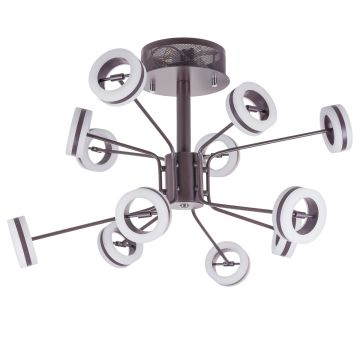 Plafonlámpa METIS AX16002-12A COFFEE 12x4,8W/LED IP20 a Italux-tól
