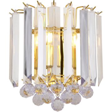 Fali lámpa FARGO FARGO-WBBP 2x60W/E14 IP20 a Endon-tól