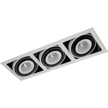 Beépíthető spotlámpa ALESSO GL7116-3-54W-WH+BL 3000K 3x54W/LED 4100LM IP20 a Italux-tól