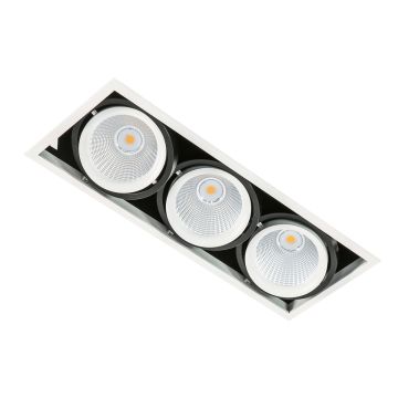 Beépíthető spotlámpa VERTICO GL7108-3/3X18W 4000K WH+BL 3x18W/LED 4200LM IP20 a Italux-tól