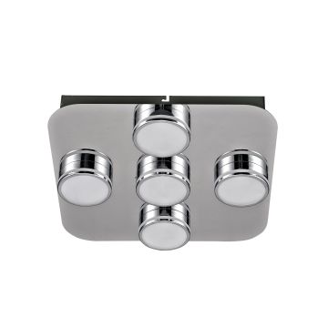 Süllyesztett mennyezeti lámpa MARCEL HD-4011N-05-9051D CH 5x5W/LED a Italux-tól