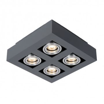 Felületi spotlámpa CASEMIRO IT8002S4-BK/AL 4x50W/GU10 a Italux-tól