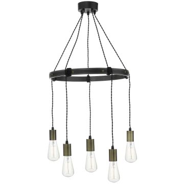 Függőlámpa IVAN IVA0531 5x60W/E27 IP20 a Dar Lighting-tól