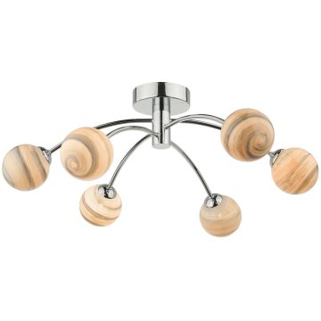 Plafonlámpa IZZY IZZ0650-07 6x40W/G9 a Dar Lighting-tól