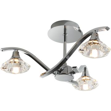 Plafonlámpa LANGELLA LANGELLA-3CH 3x33W/G9 IP20 a Endon-tól