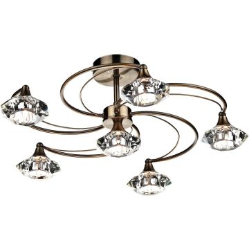 Plafonlámpa LUTHER LUT0675 6x40W/G9 a Dar Lighting-tól