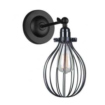 Fali lámpa LESTO MBM-2676/1 BK 1x40W/E27 a Italux-tól