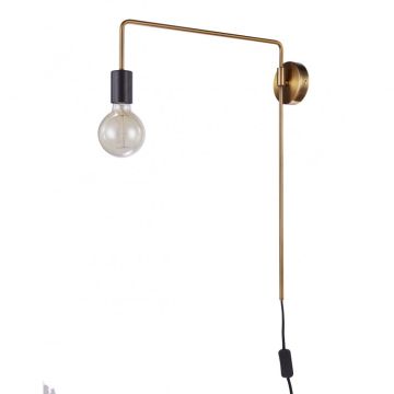 Fali lámpa MONIQ MB-BR1721402-W1-G 1x60W/E27 a Italux-tól