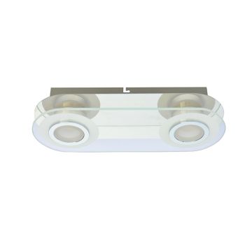 Süllyesztett mennyezeti lámpa FLAVIO MD14088-02 CH 2x5,5W/LED a Italux-tól