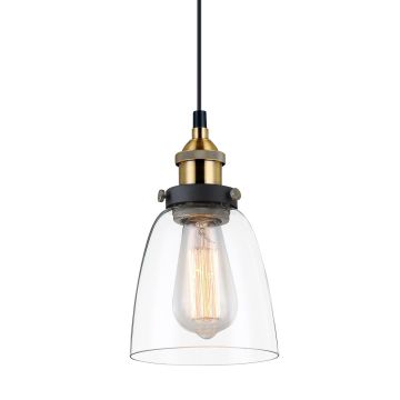 Függőlámpa FRANCIS MDM-2563/1 GD+CL 1x40W/E27 a Italux-tól
