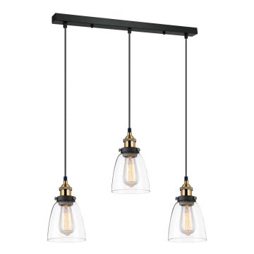 Függőlámpa FRANCIS MDM-2563/3 GD+CL 3x40W/E27 a Italux-tól
