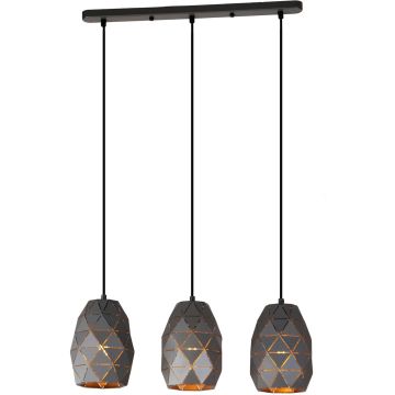 Függőlámpa HARLEY MDM-3480/3 GR+GD 3x40W/E27 IP20 a Italux-tól