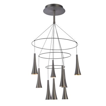 Függőlámpa LUCA MD16115-9A 9x45W/LED IP20 a Italux-tól