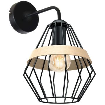 Fali lámpa CLIFF BLACK MLP5523 1x60W/E27 IP20 a Milagro-tól