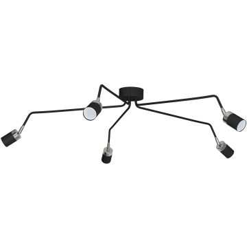 Plafonlámpa JOKER BLACK MLP1341 5x8W/GU10 IP20 a Milagro-tól