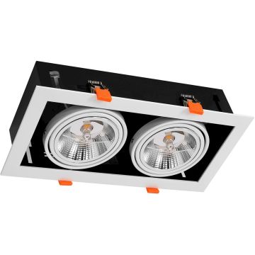 Beépíthető spotlámpa PLAZA ML4741 2x12W/GU10/ES111 a Milagro-tól