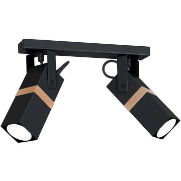 Spotlámpa VIDAR BLACK MLP5401 2x8W/GU10 IP20 a Milagro-tól