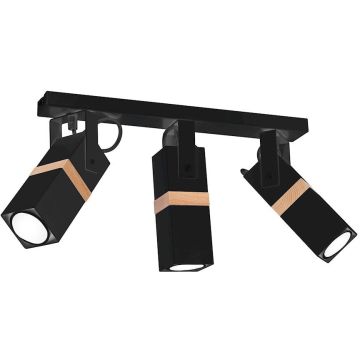Spotlámpa VIDAR BLACK MLP5402 3x8W/GU10 IP20 a Milagro-tól