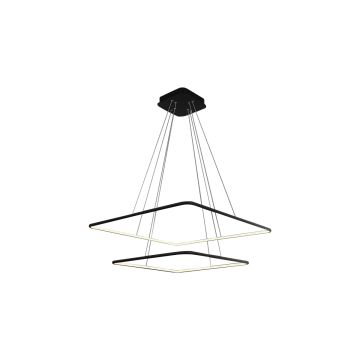 Függőlámpa NIX BLACK ML518 2x50W/LED 3500LM a Milagro-tól