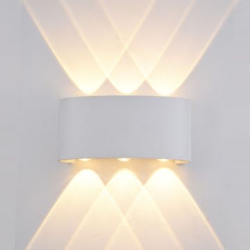 Fali lámpa ORTELO OWL-451-3-WH 3000K 6x6W/LED 550LM IP54 a Italux-tól