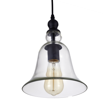 Függőlámpa PARIS P01789BK 1x40W/E27 a Cosmolight-tól