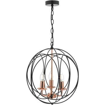 Függőlámpa PHOENIX PHO0322 3x40W/E14 IP20 a Dar Lighting-tól