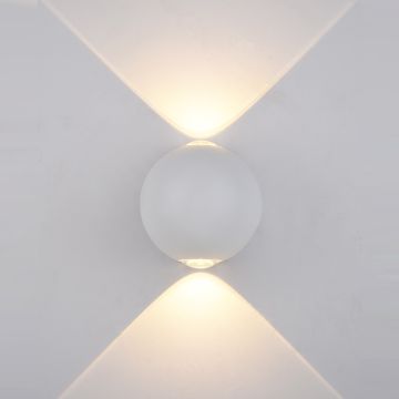 Fali lámpa CARSOLI PL-308W 2x4W/LED 140LM IP54 a Italux-tól