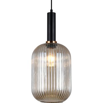 Függőlámpa ANTIOLA PND-5588-1L-BK+AMB 1x40W/E27 IP20 a Italux-tól