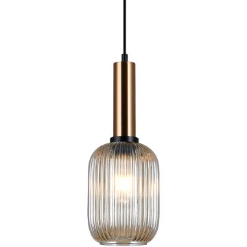 Függőlámpa ANTIOLA PND-5588-1M-BRO+AMB 1x40W/E27 IP20 a Italux-tól