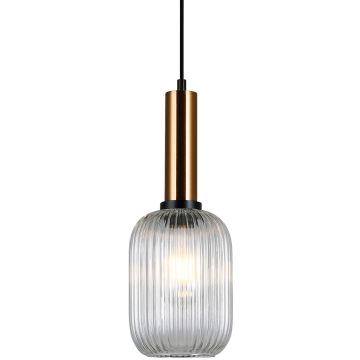 Függőlámpa ANTIOLA PND-5588-1M-BRO+CL 1x40W/E27 IP20 a Italux-tól
