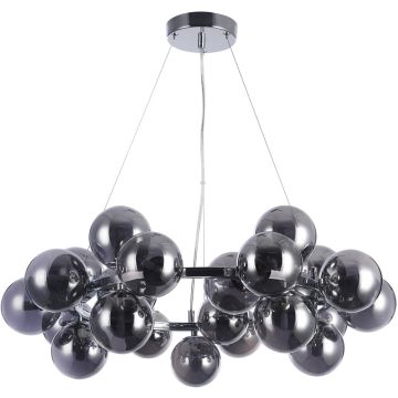 Függőlámpa CABELLA PND-5252-25-CH+SMK 25x28W/G9 IP20 a Italux-tól