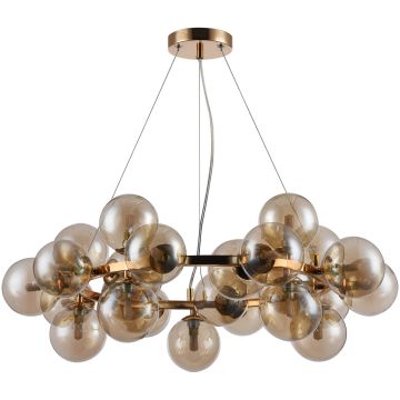Függőlámpa CABELLA PND-5252-25-GD-CGN 25x28W/G9 IP20 a Italux-tól