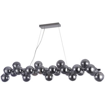 Függőlámpa CABELLA PND-5252-A-25-CH+SMK 25x28W/G9 IP20 a Italux-tól