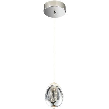Függőlámpa HUELTO PND-22112132-1A-CR 3000K 1x4,8W/LED 290LM IP20 a Italux-tól