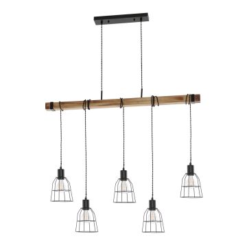 Függőlámpa PONTE PND-4290-5-L 5x60W/E27 a Italux-tól