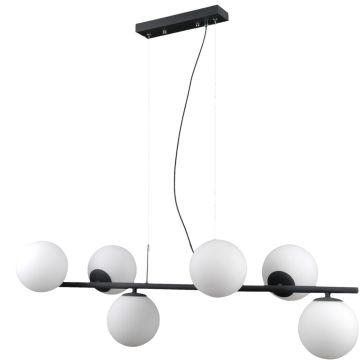 Függőlámpa RADDI PND-5510-6-BK 6x5W/G9 IP20 a Italux-tól