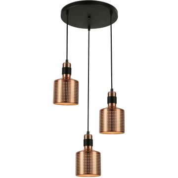 Függőlámpa RESTENZA PND-2439-3-COP 3x40W/E27 IP20 a Italux-tól