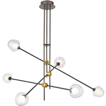 Csillár ROMILY PND-201883-6 3000K 6x4W/LED 1800LM IP20 a Italux-tól