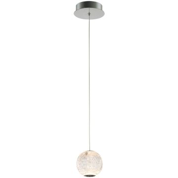 Függőlámpa ROSARIO PND-12220121-1A-CR 3200K 1x4,2W/LED 280LM IP20 a Italux-tól