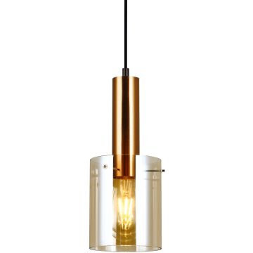 Függőlámpa SARDO PND-5581-1-BRO+AMB 1x40W/E27 IP20 a Italux-tól