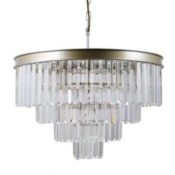 Függőlámpa VERDES PND-44372-8-CHMP-GLD 8x40W/E14 IP20 a Italux-tól