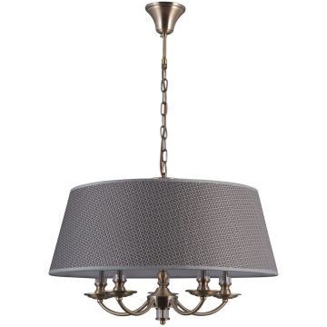 Csillár ZANOBI PND-43272-5A 5x40W/E14 IP20 a Italux-tól