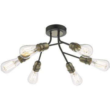 Plafonlámpa REMY REM0654 6x60W/E27 a Dar Lighting-tól