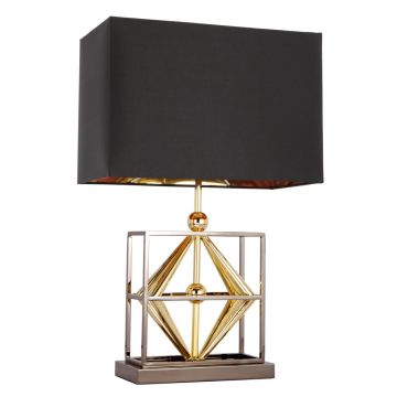 Asztali lámpa QUITO T01939BK AU 1x40W/E27 a Cosmolight-tól