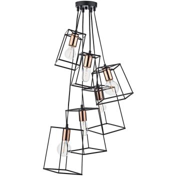 Függőlámpa TOWER TOW0622 6x40W/E27 a Dar Lighting-tól