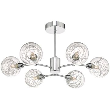 Plafonlámpa TYKA TYK6450 6x40W/G9 a Dar Lighting-tól