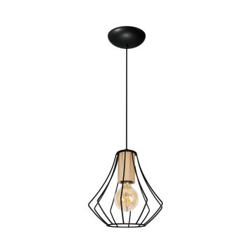 Függőlámpa WILL BLACK MLP4188 1x60W/E27 a Milagro-tól