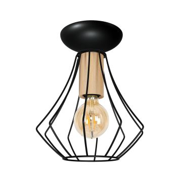 Süllyesztett mennyezeti lámpa WILL BLACK MLP4189 1x60W/E27 a Milagro-tól