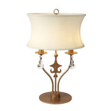 Asztali lámpa WINDSOR WINDSOR-TL-GOLD 2x60W/E14 a Elstead Lighting-tól