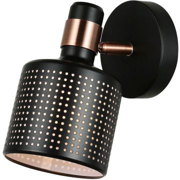 Fali lámpa RESTENZA WL-2439-1-BK 1x40W/E27 IP20 a Italux-tól